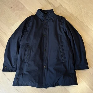Norwegian Wool Traveler Lightweight Down Coat Navy Men’s 2XL - Picture 1 of 8