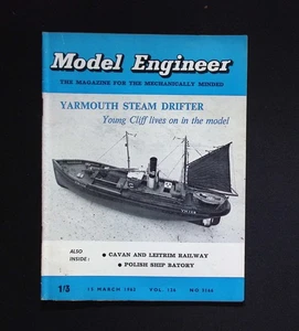 Model Engineer – Yarmouth Steam Drifter – Vol 126 No 3166 – 15 Mar 1962 - Picture 1 of 2