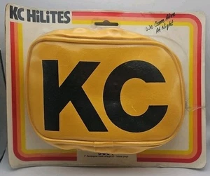 Vintage KC HiLITES 7” rectangle yellow soft fog light covers NOS 5301 Sealed - Picture 1 of 1
