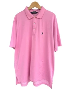Polo Golf Ralph Lauren Performance Polo XL Rosa Pima Informal Poni Para Hombres - Imagen 1 de 3