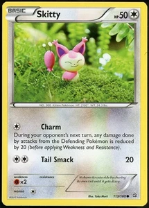 Skitty 113/160 Pokemon XY Primal Clash Regular - Picture 1 of 2