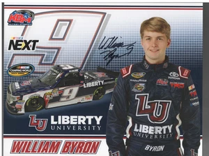 Nascar K & N Pro Series Signed Hero Card William Byron Liberty University - Picture 1 of 1