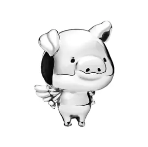PANDORA Charm Sterling Silver ALE S925 PIPPO FLYING PIG 798253 - Bild 1 von 2