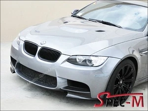 P TYPE CARBON FIBER FRONT LIP SPOILER FOR 2008-2013 E90 E92 E93 BMW M3 - Picture 1 of 3
