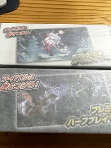 Pokemon Cards Playmat Card Game TCG Pokemon Center original Set of 2 Charizard - Picture 1 of 9