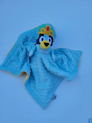 Manta de seguridad de felpa Lovey Bluey para bebés y niños pequeños, doble  Foto 1 de 4