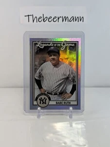 2023 Topps Series 1 Babe Ruth Legends of the Game # LG-9 New York Yankees - Picture 1 of 2