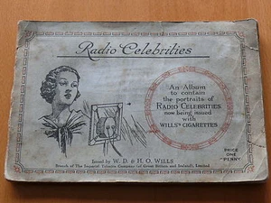Radio Celebrities - W D & H O Wills - 1934.  Full Set in Album. - Picture 1 of 6