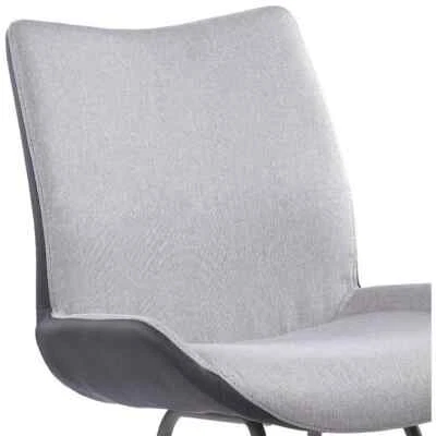 Armen Living Coronado Bar Stool Pewter 1 - Image 1 of 4