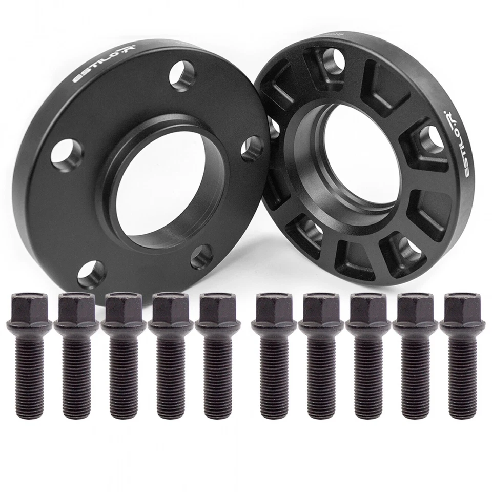 Estilo-R Spurverbreiterung 5x112 40mm 2x20mm Ø66,5 ABE Audi A6 4G A4 A5 8K B8 B9 - Bild 1 von 4