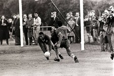 1966 World Cup Finals in England Brazil's Pele playing in goal dur- Old Photo