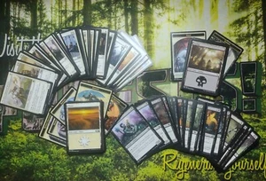 MTG Human Vs Zombie Custom DUEL DECKS Magic The Gathering Theme Deck 120 Cards - Picture 1 of 13