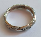 Vintage ring sterling silver 925 Size 8 Weight 2.41 g.