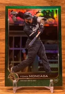YOAN MONCADA Green /99 Ben Baller Refractor | 2022 Topps Chrome WHITE SOX - Picture 1 of 3