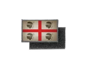 Aufnäher Aufnäher Patch Flagge bedruckt Vintage Flagge Sardinien Sardinien ind - Bild 1 von 1