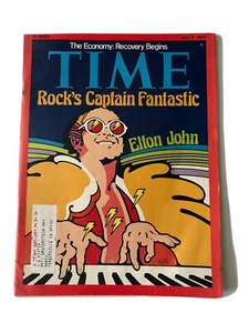 Vintage Time Magazine Elton John - Picture 1 of 5