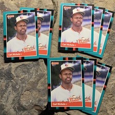 Carl Nichols Baseball Cards. Baltimore Orioles