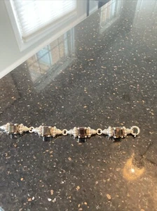Lagos Rauchquarz Gletscher Armband mit vier Steinen - Bild 1 von 6