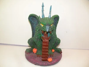 RARE Hawthorne Nightmare Before Christmas Village Black Light Gargoyle House - Picture 1 of 7