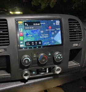 8" For 2009-2012 GMC Sierra serria Apple Carplay Android 15 Car Stereo Radio GPS - Picture 1 of 22
