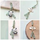 Panda Animal Phone Pendant Charms Chain For Keychain Accessories Strap Lanyard