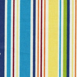 Longaberger SUNNY DAY STRIPE Fabric Liner for BLUE RIBBON PIE Basket New in pkg. - Picture 1 of 5