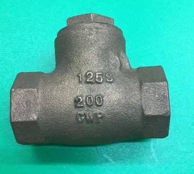 NEW Bronze Stockham 125S 200CWP 1-1/2" BRASS GATE VALVE - Image 1 of 4