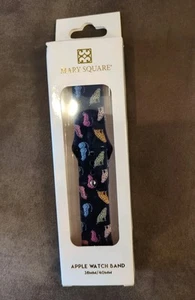 Mary Square Leader Of The Pack Cheetah Cougar Apple Watch Band 38mm/40mm - Photo 1 sur 8
