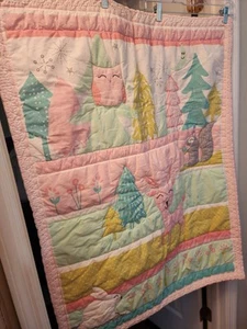 Cloud Island Quilted Baby or Crib Blanket -- Perfect - Picture 1 of 6