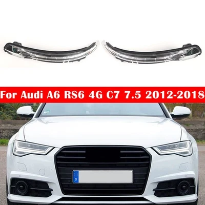 Luz indicadora de espejo LED señal de giro para Audi A6 RS6 4G C7 7,5 2012-2018 Foto 1 de 4