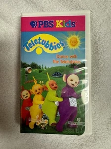 Vintage Teletubbies - Dance With The Teletubbies (VHS, 1998) NEW SEALED - Imagen 1 de 7