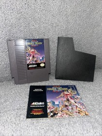 Double Dragon 2 II: The Revenge (Nintendo NES, 1990) con manuale incredibile Raro!