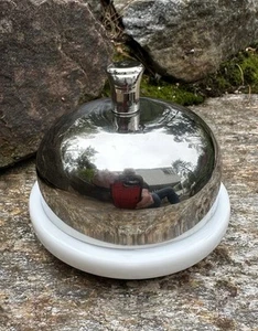 1/ Norpro Butter Bell Cheese Condiment Small Serving Dish Dome Lid Stainless - Picture 1 of 4