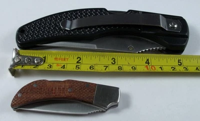 Navaja de Bolsillo Winchester & Frost Cubiertos ~ Lote de 2 ~ Caza Camping Agricultura Foto 1 de 4