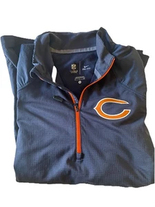 HERREN NIKE DRI FIT ON FIELD APPAREL CHICAGO BEARS REISSVERSCHLUSS JACKE Small - Bild 1 von 6