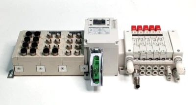 SMC EX245-SIB2-X35+3X EX245-DX1-X36 4X VQC2201Nr-5-X27 1xVQC2101NY-5-X10 - Image 1 of 4