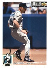 1994 Collector's Choice Seattle Mariners Baseball Card #424 Jay Buhner