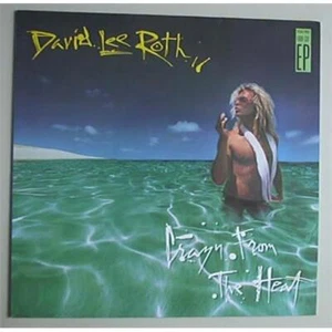 DAVID LEE ROTH CRAZY FROM THE HEAT 12" 4 TRACK EP WITH INNER SLEEVE 1985 - NICE - Picture 1 of 1