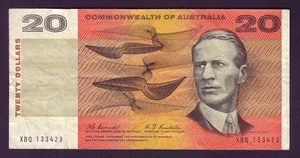 Australia R-402. (1967) Twenty Dollars - Coombs/Randall.. Fine - Crisp - Picture 1 of 2