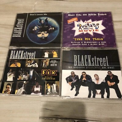 Blasckstreet IMPORT MAXI CD LOT Dont Leave Me FIX Take Me There No Diggity 💿 - Image 1 of 4