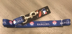 MLB Texas Rangers Hundeleine - 6' Fuß x 1" Zoll Haustier Welpen Führleine - Brandneu - Bild 1 von 1