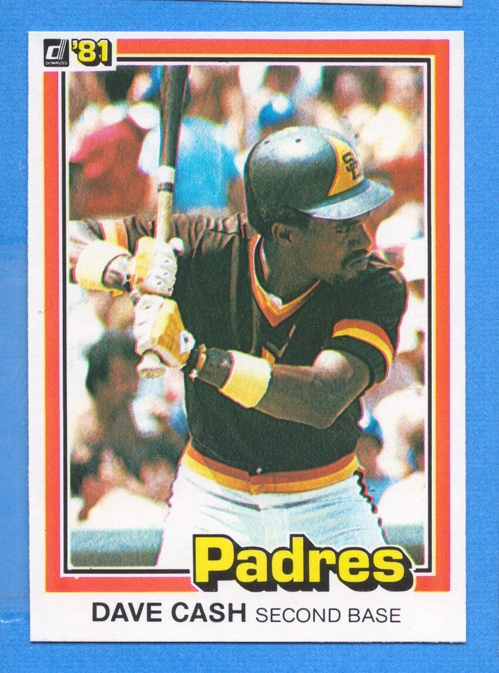 1981 Donruss #121 Dave Cash NM/MT Padres - Image 1 of 1