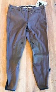 Pikeur Priska Reithose Damen Kniebesatz braun Gr 46 NEU - Bild 1 von 5