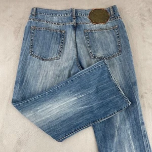 Vintage Just Cavalli Jeans Men 32x28 Blue Wash Button Fly BootCut Designer - Picture 1 of 14