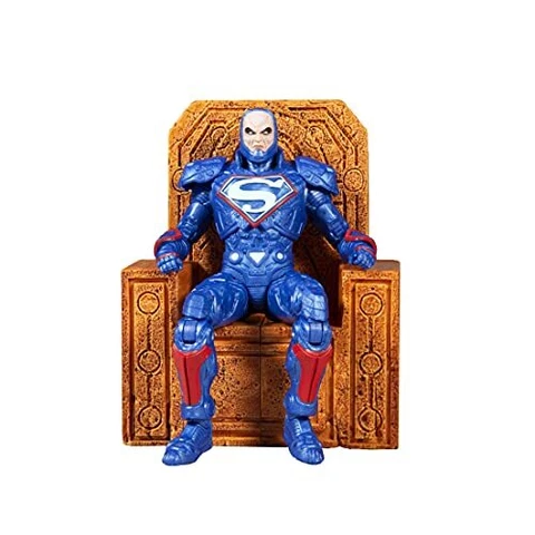 McFarlane - DC Multiverse Lex Luthor in Power Suit (Blue Suit with Throne) Cover