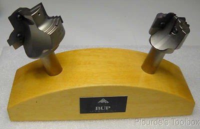 Lot of (2) Slightly Used BUP Utensili Carbide Blade CNC Router Railing Cutters - Image 1 of 4