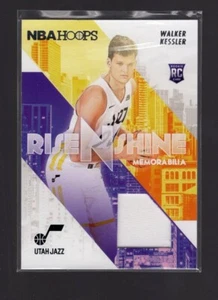 Walker Kessler 2022-23 Hoops Rise n Shine RC Jersey  - Picture 1 of 2
