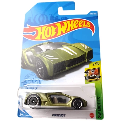 Hot Wheels IMPAVIDO 1 Car Exotics Speed GREEN 200/250 2/10 2021 NEW Sent In Box - Image 1 of 4