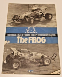 TAMIYA 5841 THE FROG INSTRUCTIONS MANUAL ORIGINAL ISSUE 1983 JAPAN - Picture 1 of 3