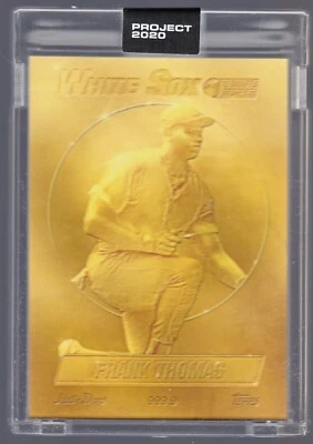 2020 Project Topps Online Exclusive #73 Frank Thomas RC Just Don C /11969 QTY!!! - Image 1 of 4